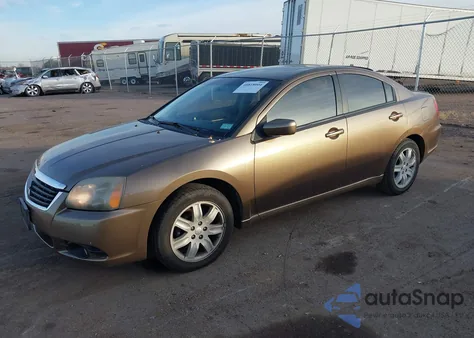 2009 Mitsubishi Galant Es/Sport Edition из США, поврежденный, VIN 4A3AB36F39E002687